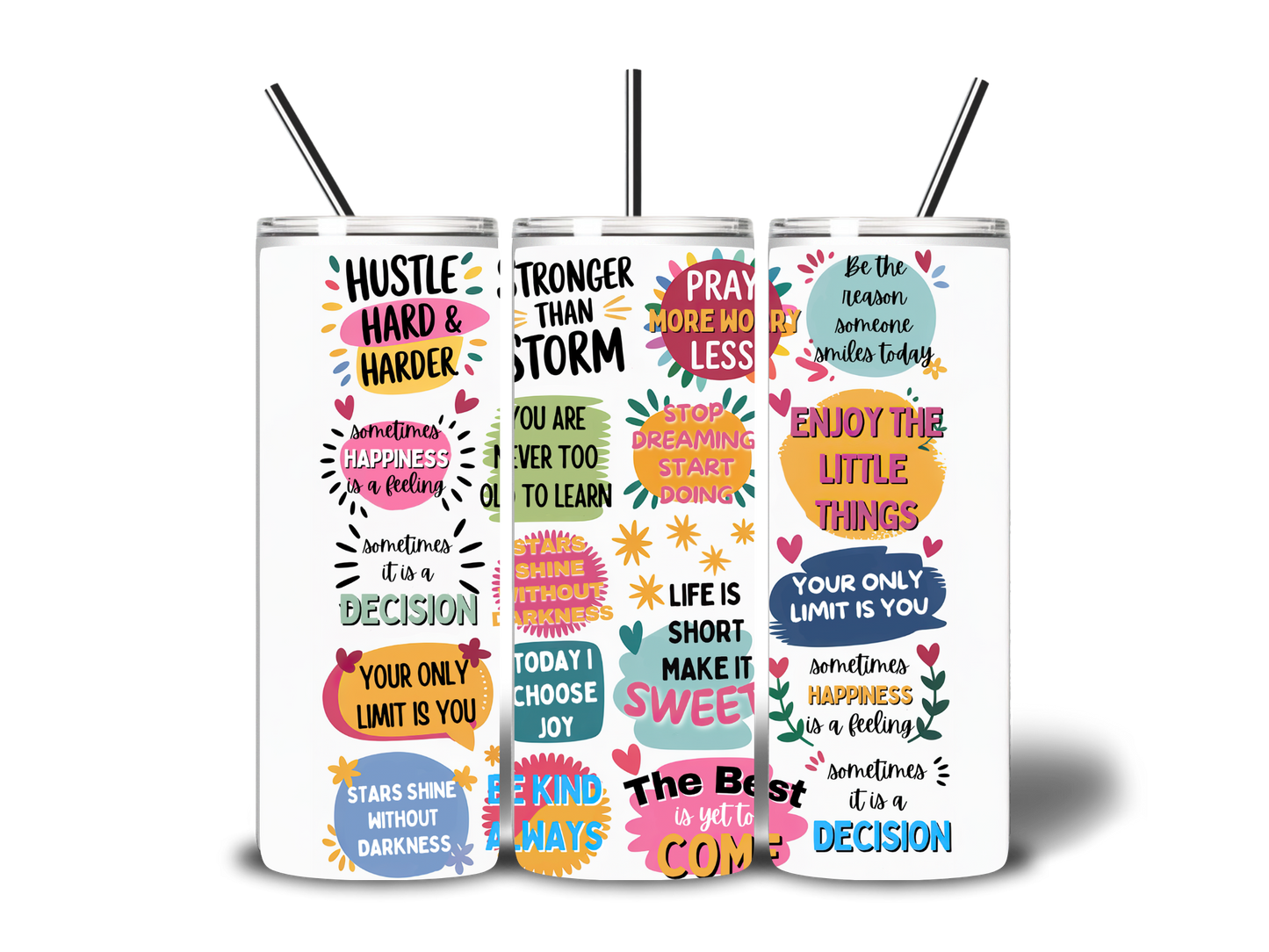 Yes you can do it - Motivation Custom Tumbler -– New Arrival!