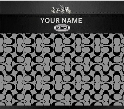 🖤 Personalized Signature City Tumbler