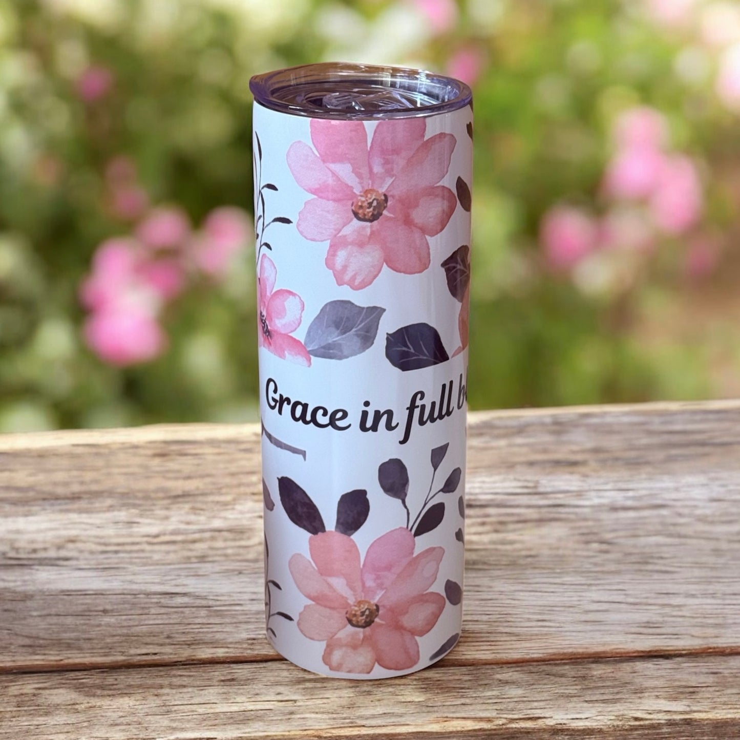 Grace in full bloom - Tumbler