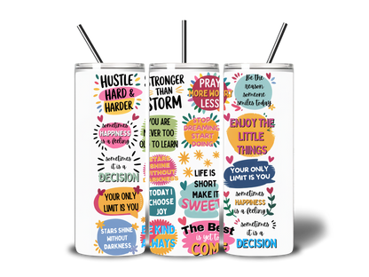 Yes you can do it - Motivation Custom Tumbler -– New Arrival!