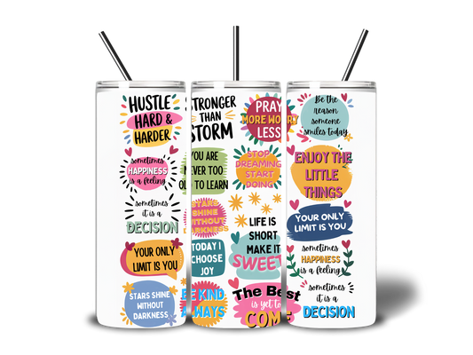 Yes you can do it - Motivation Custom Tumbler -– New Arrival!