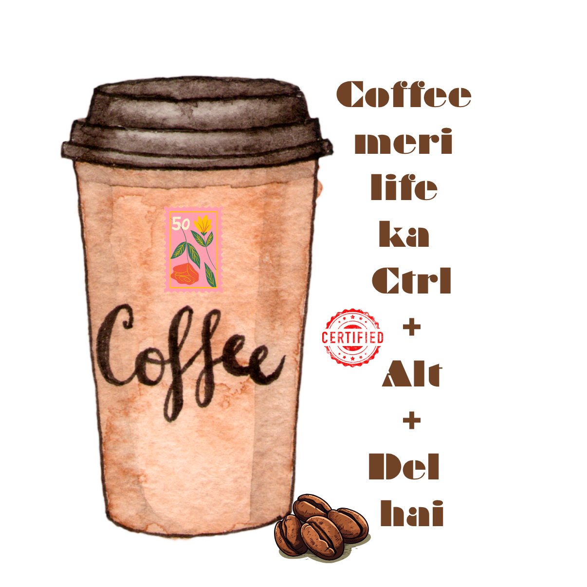 Coffee coaster designs
