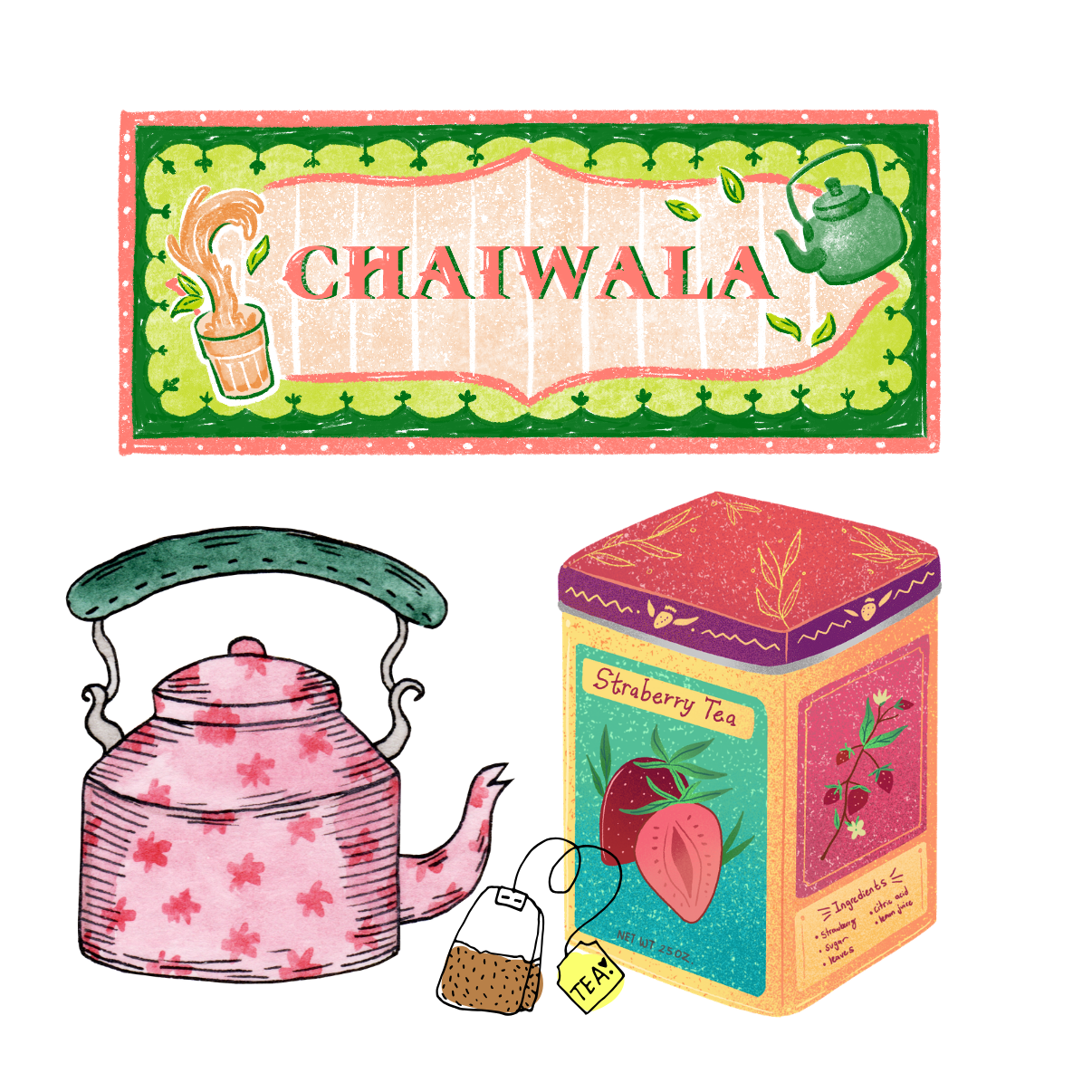 Chai Lover Coasters