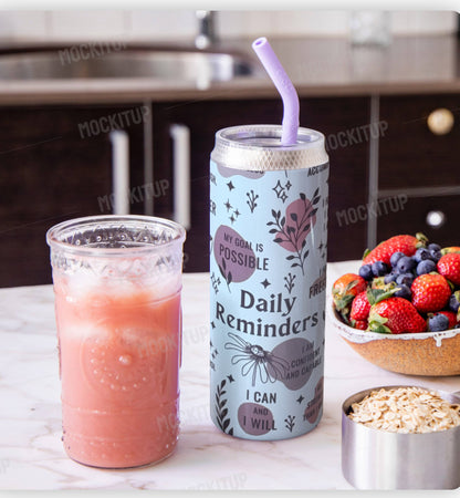 Daily Reminders – Stainless Steel Tumbler