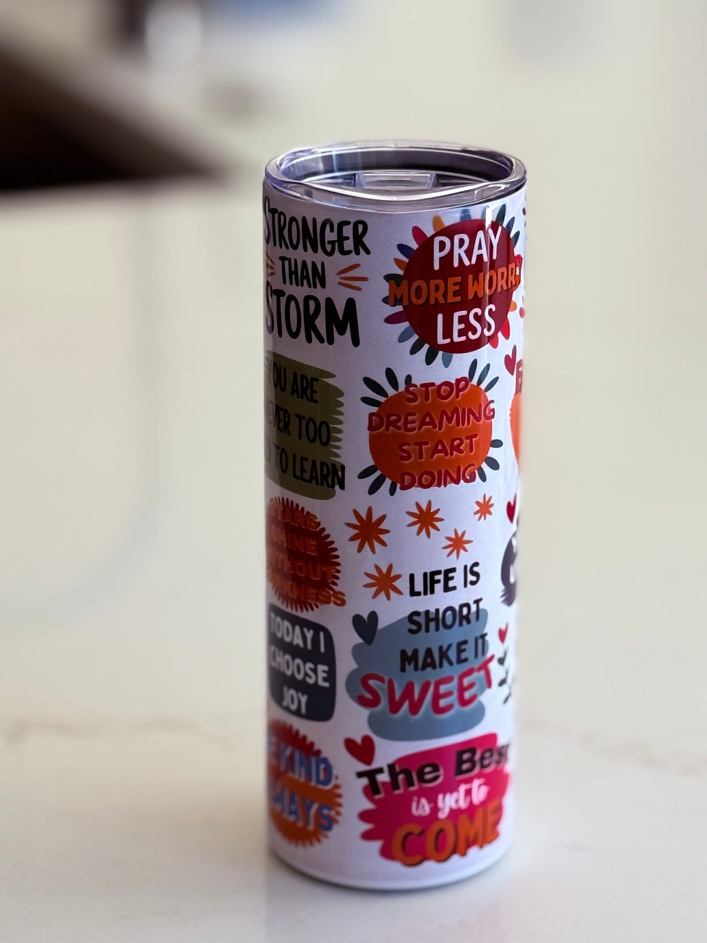 Yes you can do it - Motivation Custom Tumbler -– New Arrival!
