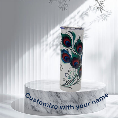 Feather art design Custom Tumbler