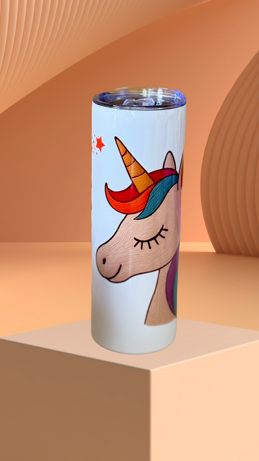 Unicorn Kids Delight – 20oz Stainless Steel Tumbler